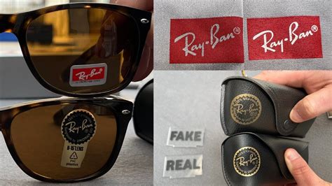 fake ray ban cloth|authentic ray bans.